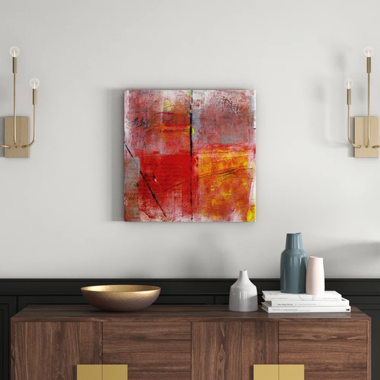 Enigma Abstract 1332 Graphic Art Print on Canvas