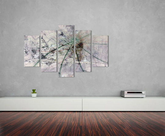 Enigma Abstract 1492 Graphic Art Print Multi-Piece Image on Canvas