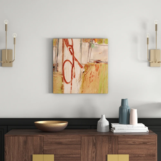 Enigma Abstract 561 Graphic Art Print on Canvas