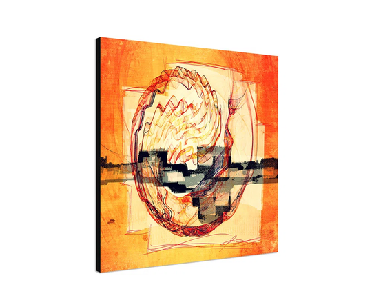 Enigma Abstract 251 Graphic Art Print on Canvas