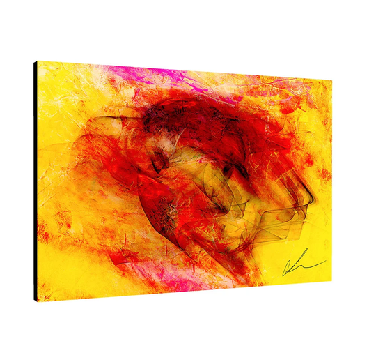 Enigma 240 Abstract Graphic Art Print on Canvas