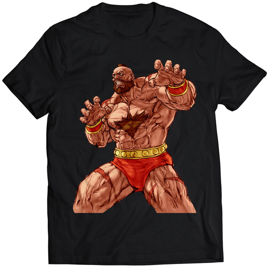 Cvs2 Zangief T-Shirt | Vector