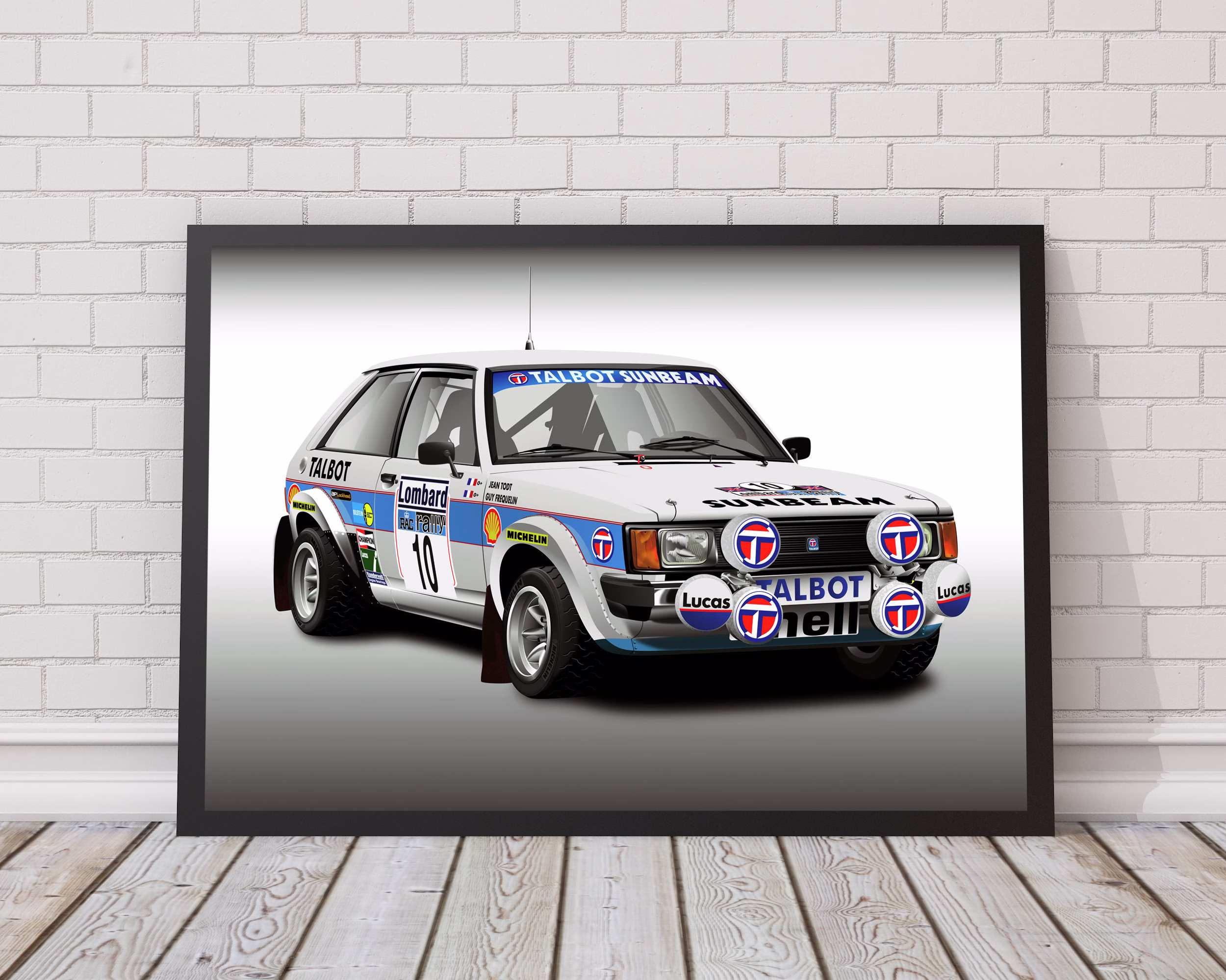 Lotus Sunbeam Illustration
