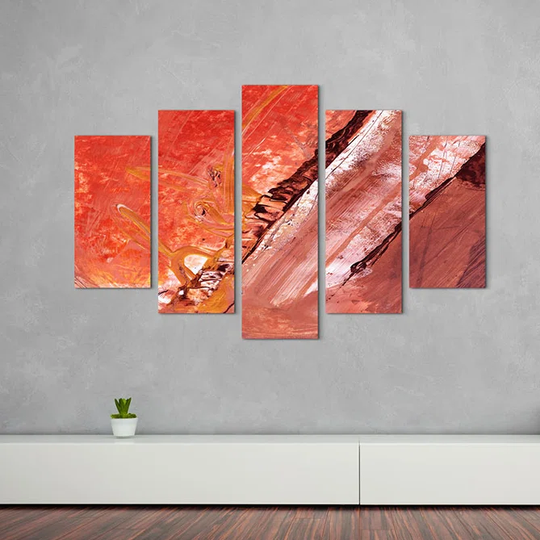 Enigma Abstract 664 Graphic Art Print Multi-Piece Image on Canvas