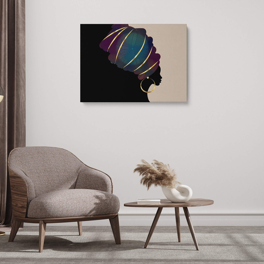 African Canvas Wall Art, Framed Prints, Decor, Home Decor Aesthetic Room Living Art Print