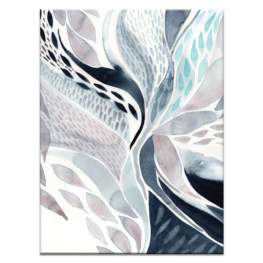 'Dazed' Framed Graphic Art on Canvas