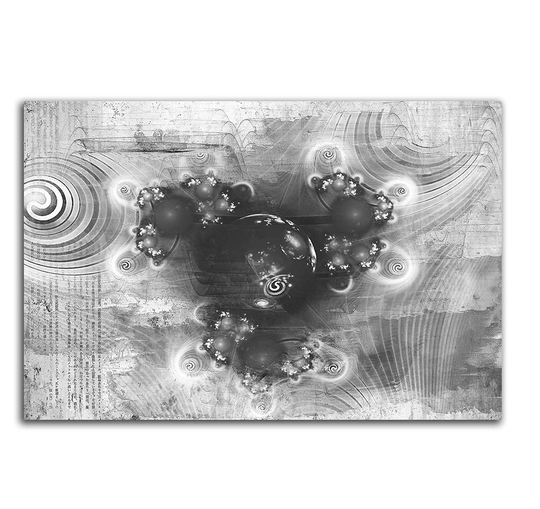 Enigma Abstract 486 Graphic Art Print on Canvas