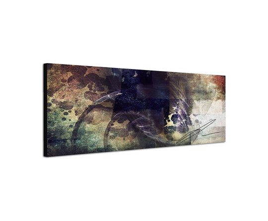Enigma Panorama Abstract 308 Graphic Art Print on Canvas