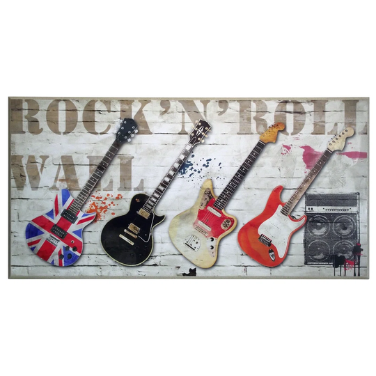 Rock'n'Roll Wall Graphic Art Print