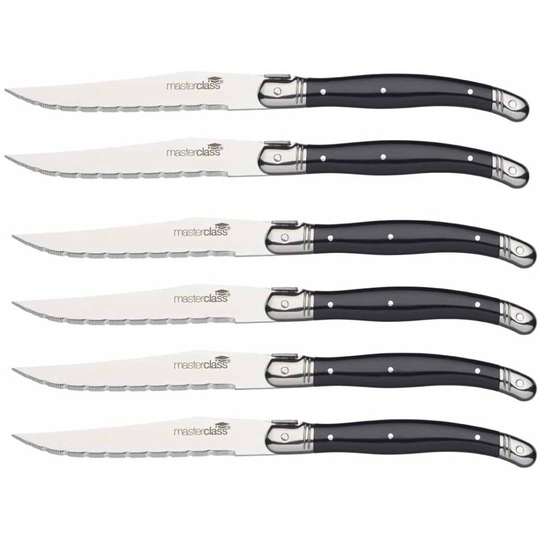 MasterClass Six Piece Steak Knife Set
