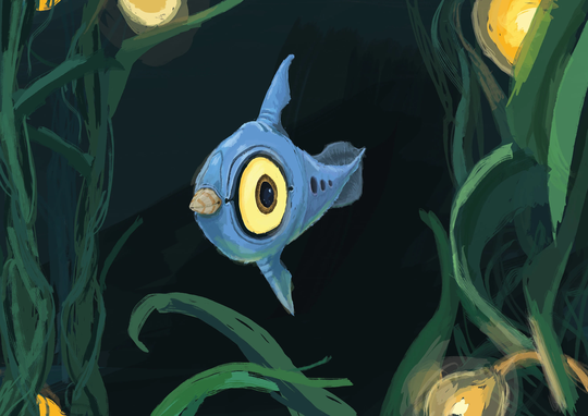 Peeper Subnautica Print