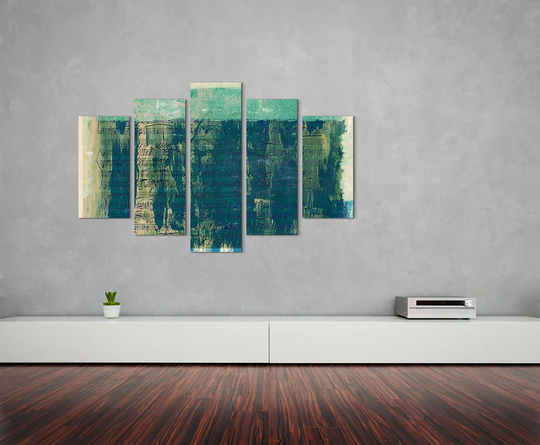 Abstract 940 Graphic Art Print Multi-Piece Image on Canvas
