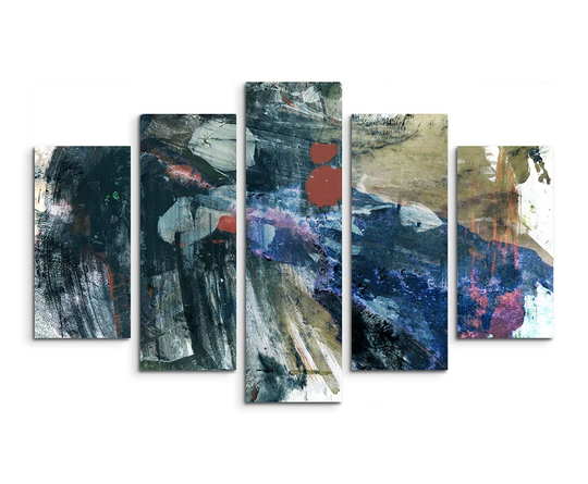 Enigma Abstract 835 Graphic Art Print Multi-Piece Image on Canvas