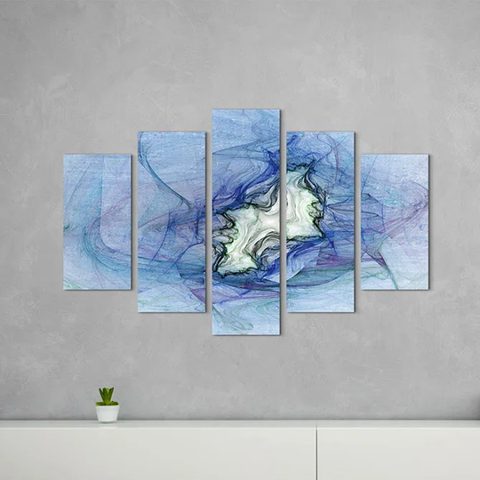 Enigma Sculpture Abstract 1062 Graphic Art Print Multi-Piece Image on Canvas