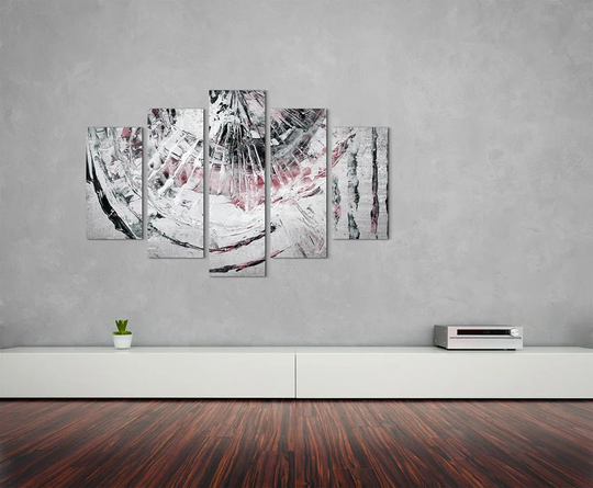 Enigma Abstract 895 Graphic Art Print Multi-Piece Image on Canvas
