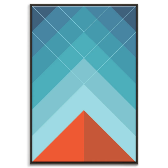 Temple by Ayarti - Picture Frame Graphic Art Print on Canvas