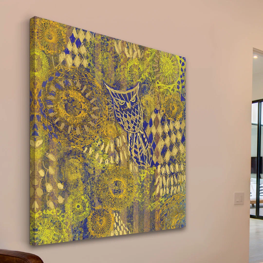 Owl 2 by Rick Novak - Wrapped Canvas Graphic Art Print