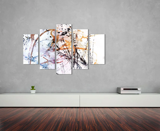 Enigma Abstract 687 Graphic Art Print Multi-Piece Image on Canvas