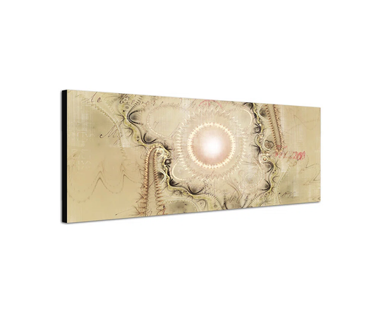 Enigma Panorama Abstract 405 Graphic Art Print on Canvas