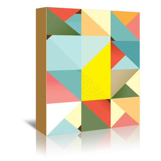 Pattern 6 by Patricia Pino - Wrapped Canvas Graphic Art Print