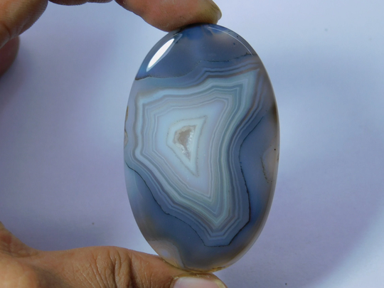 Aaa Quality 100% Natural Montana Agate Cabochon, Top Gemstone Semi Precious Loose Stone For Jewelry, 118Ct 59x36 Mm#359