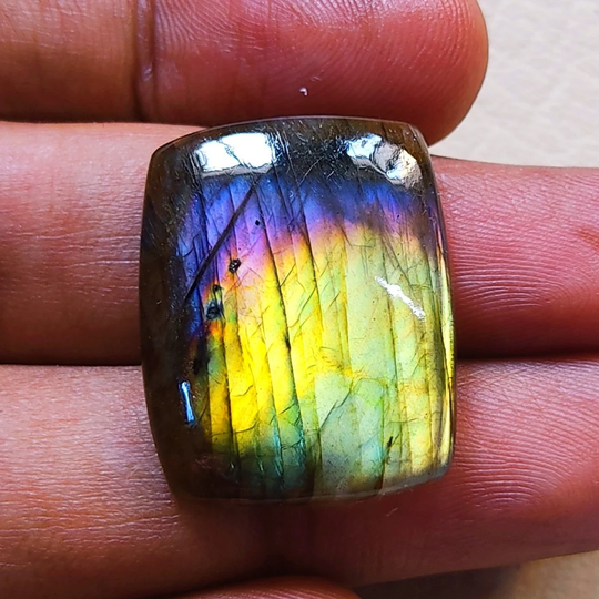 Aaa++ Quality Natural Purple Labradorite Cabochon, Flashy Cabochon Hand Made Polish Best For Silver, Wire Wrap Jewelry