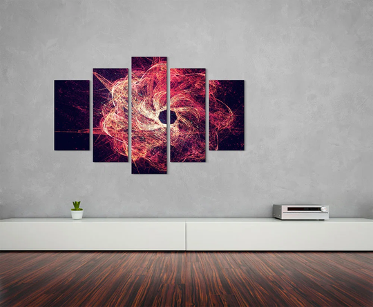 Enigma Scultpure Abstract 1115 Graphic Art Print Multi-Piece Image on Canvas