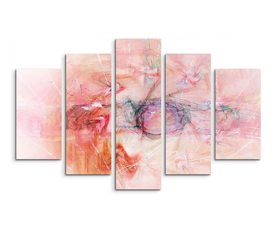 Enigma Sculpture Abstract 1210 Graphic Art Print Multi-Piece Image on Canvas