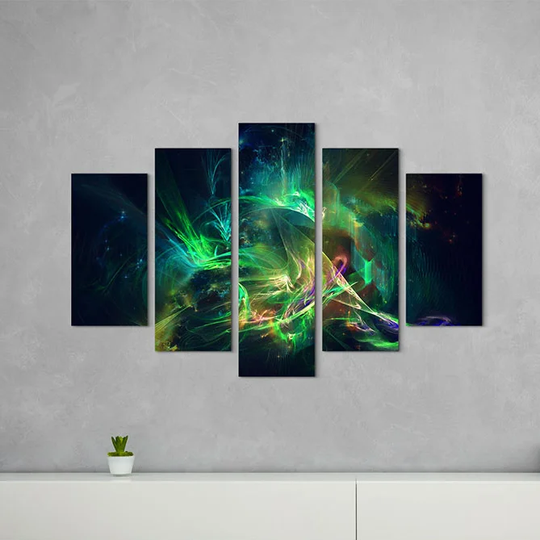 Enigma Scultpure Abstract 1046 Graphic Art Print Multi-Piece Image on Canvas