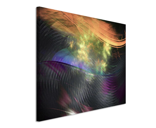 Enigma Abstract 1119 Graphic Art Print on Canvas