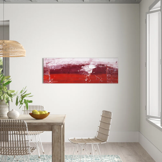 Enigma Panorama Abstract 648 Graphic Art Print on Canvas