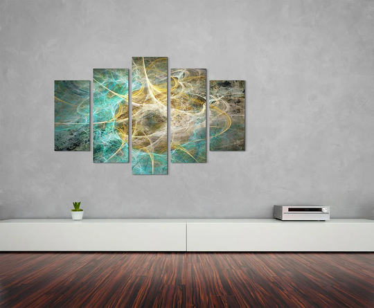 Enigma Scultpure Abstract 1279 Graphic Art Print Multi-Piece Image on Canvas