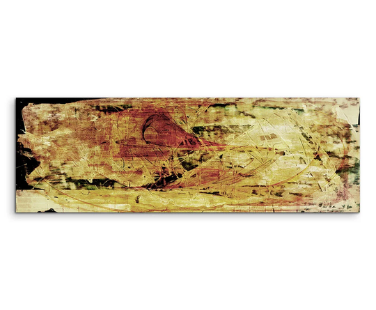 Enigma Panorama Abstract 716 Graphic Art Print on Canvas