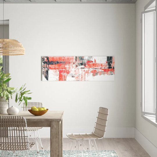 Enigma Panorama Abstract 002 Graphic Art Print on Canvas