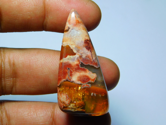 Natural Mexican Opal Tumble Gemstone Gorgeous Cabochon Excellent Quality Loose Stone 86Cts