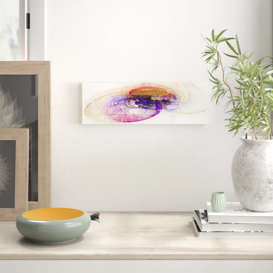 Enigma Panorama Abstract 1410 Graphic Art Print on Canvas