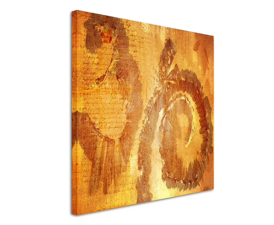 Enigma Abstract 604 Graphic Art Print on Canvas