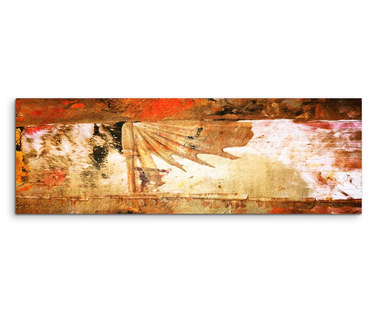 Enigma Panorama Abstract 931 Graphic Art Print on Canvas