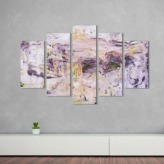 Enigma Abstract 877 Graphic Art Print Multi-Piece Image on Canvas