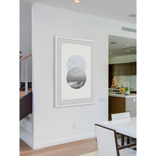 Call of the Seagulls by Eyre Tarney - Picture Frame Graphic Art Print on Paper