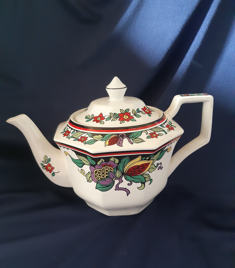 Vintage Teapot, Sadler Art Deco, Afternoon Tea, Kitchen Decor, Kitchen, Tea Party, Gift, Interiors