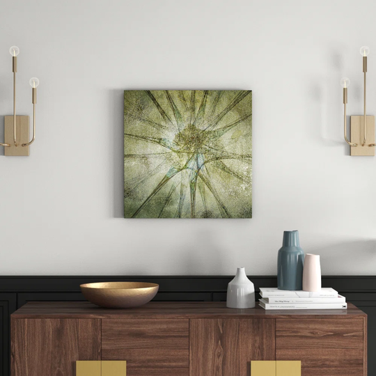 Enigma Abstract 1151 Graphic Art Print on Canvas
