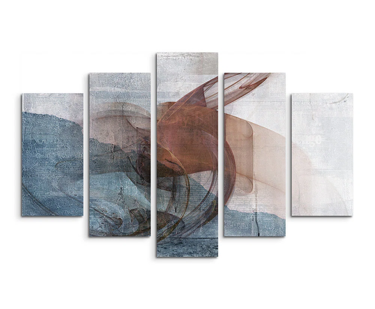 Enigma Abstract 1412 Graphic Art Print Multi-Piece Image on Canvas