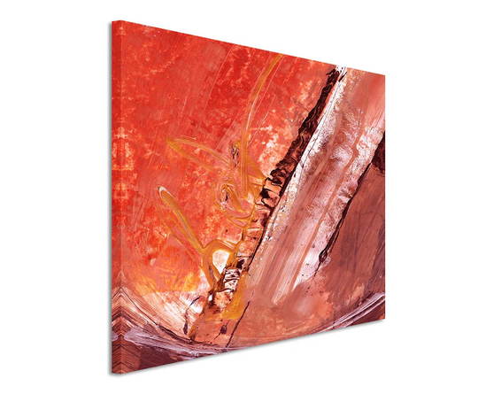 Enigma Abstract 664 Graphic Art Print on Canvas
