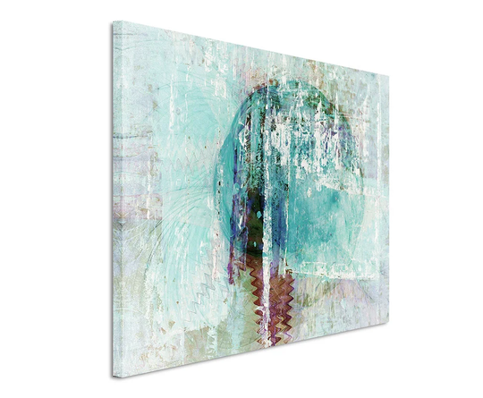 Enigma Abstract 1499 Graphic Art Print on Canvas
