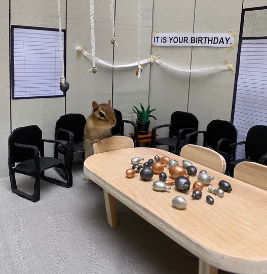 The Office Chipmunk Notecard | 2 Of 2