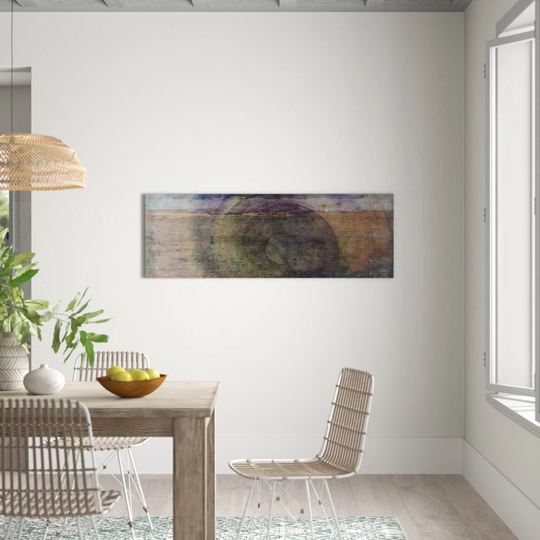 Enigma Panorama Abstract 1472 Graphic Art Print on Canvas