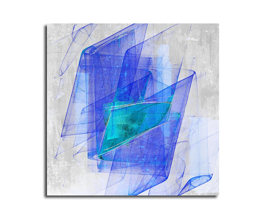 Enigma Abstract 299 Graphic Art Print on Canvas