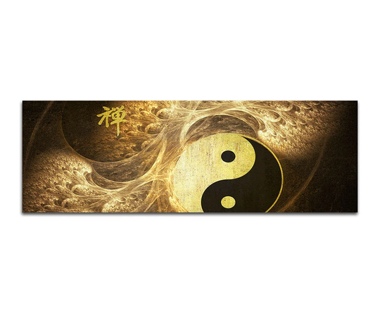 Enigma Panorama Abstract 493 Graphic Art Print on Canvas