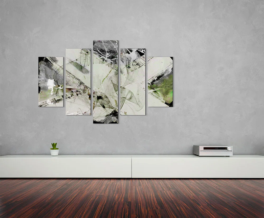 Enigma Abstract 739 Graphic Art Print Multi-Piece Image on Canvas
